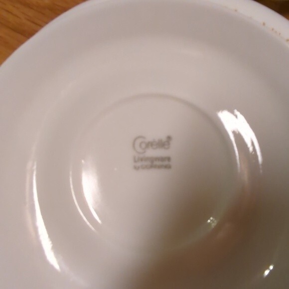 Corelle Livingware Saucers Butterfly Gold  Set of 11 Corning - Picture 3 of 4